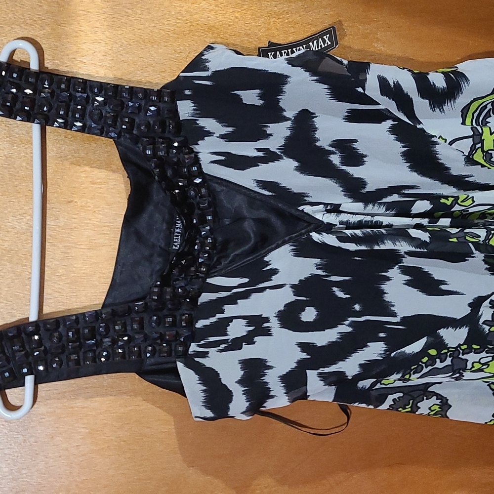 Kaelyn max printed dress.